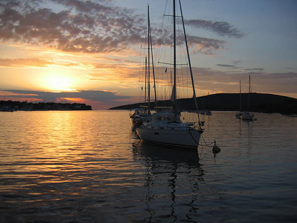 Croatian coastline Adriatic Sea